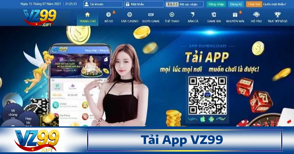 Tải App Vz99 1 Tải app Vz99 không chỉ đơn thuần là việc cài đặt một phần mềm; mà còn là chìa khoá mở ra thế giới cá cược